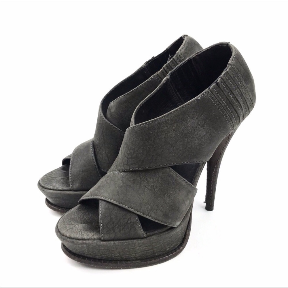 Elizabeth & James Nubuck E-Milla Heels 8 1/2